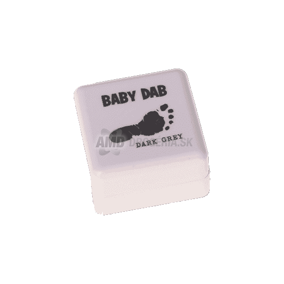 BABY DAB FARBA NA DETSKÉ ODTLAČKY ŠEDÁ 1 KS