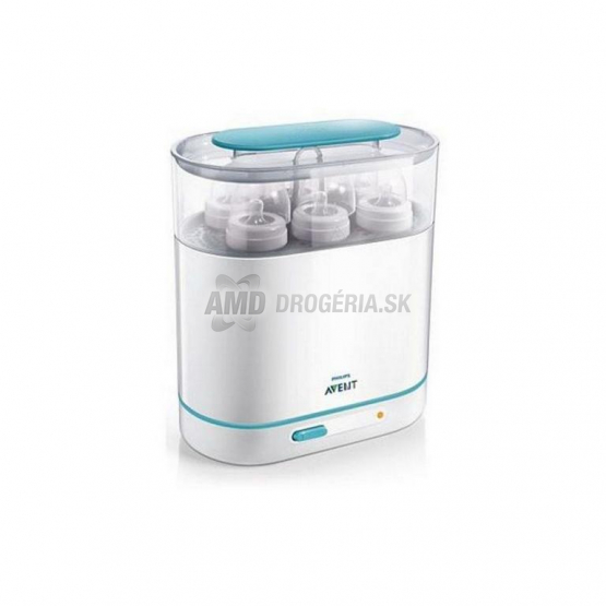 AVENT STERILIZÁTOR PARNÝ ELEKTRICKÝ 3V1 SCF284 03 1 KS