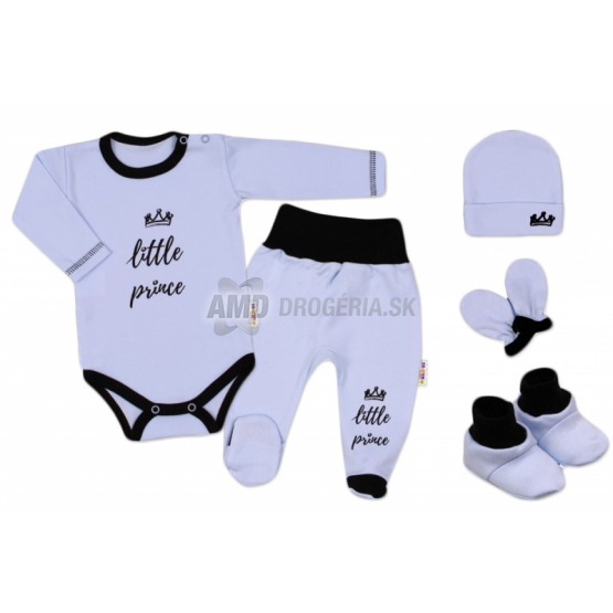 BABY NELLYS SÚPRAVIČKA DO PÔRODNICE 5-DIELNA VEĽKOSŤ 62 MODRÁ 1 KS