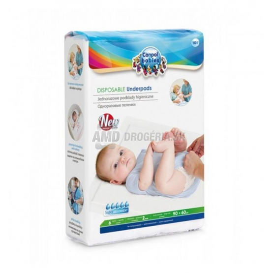 CANPOL JEDNORAZOVÉ  PODLOŽKY 10 KS