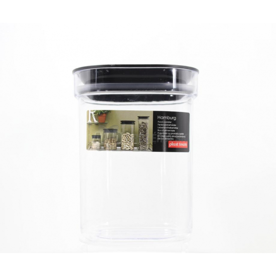 DÓZA UMELOHMOTNÁ NA SYPKÉ POTRAVINY 14X14X18 CM