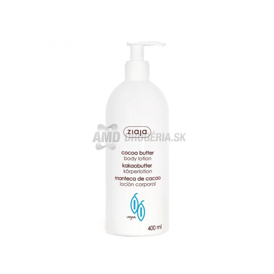 Ziaja Telové mlieko Kakaové maslo, 400 ml