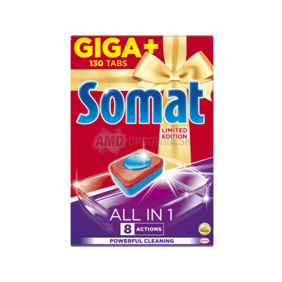 SOMAT TABLETY DO UMÝVAČKY RIADU ALL IN ONE 130 KS