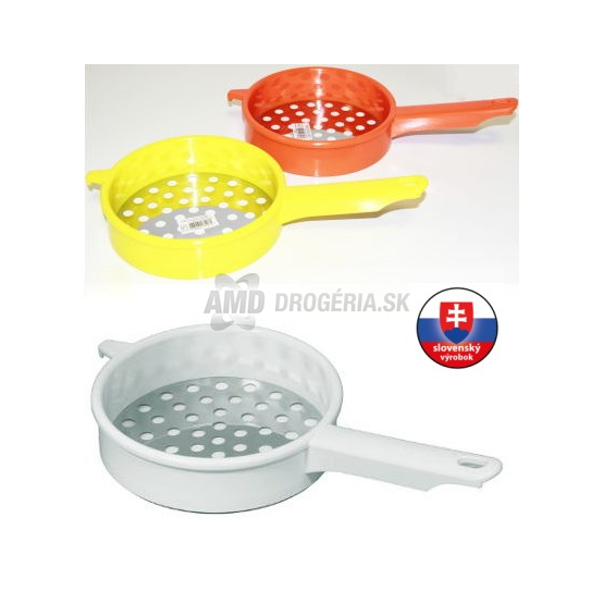 HALUŠKÁR LUX UMELOHMOTNÝ NEREZ OKRÚHLY MIX 1 KS