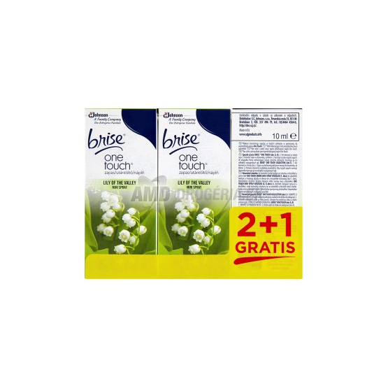 BRISE GLADE ONE TOUCH NÁHRADNÁ NÁPLŇ KONVALINKA 2 + 1 KS