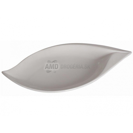 MISKA PORCELÁNOVÁ 22X13 CM BIELA LOĎKA SALSA