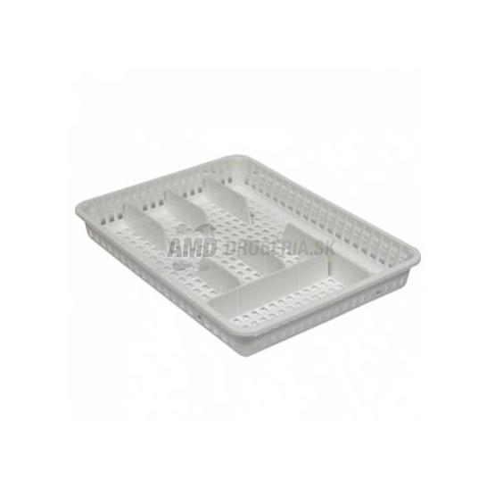 PRÍBORNÍK UMELOHMOTNÝ 35X26X4,5 CM ŠIROKÝ