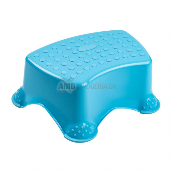 SCHODÍK DETSKÝ MODRÝ PROTIŠMYKOVÝ 40,5X28,5X14 CM 