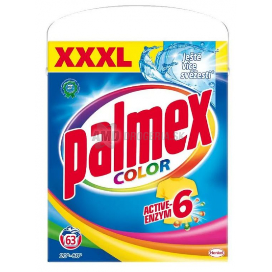 PALMEX PRACÍ PRÁŠOK COLOR BOX 63 PD