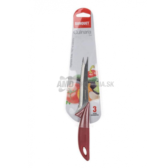 NÔŽ NA ZELENINU RED CULINARIA 12 CM, 1 KS
