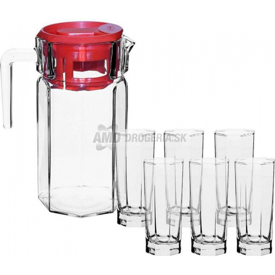 DŽBÁNOVÝ SET KOSEM, 7KS