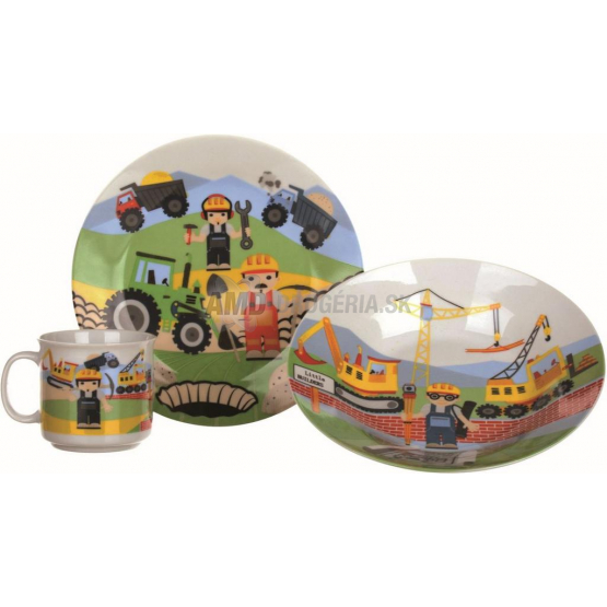 DETSKÁ 3-DIELNA SÚPRAVA THE BUILDER BANQUET