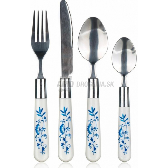 SÚPRAVA NEREZOVÝCH PRÍBOROV S PLASTOVOU RUKOVÄŤOU 24-DIELNA ONION BANQUET