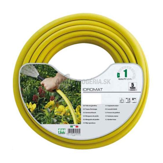 HADICA 1/2" IDROMAT ŽLTÁ 25 M 8 BAR