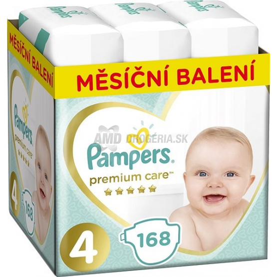 PAMPERS PREMIUM CARE 4 MAXI 8-14KG 168 KS