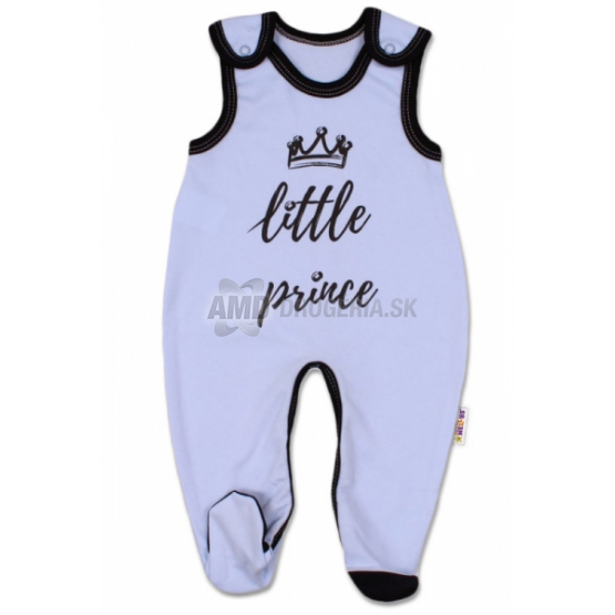 BABY NELLYS KOJENECKÉ DUPAČKY LITTLE PRINCE VEĽKOSŤ 56 MODRÉ 1 KS