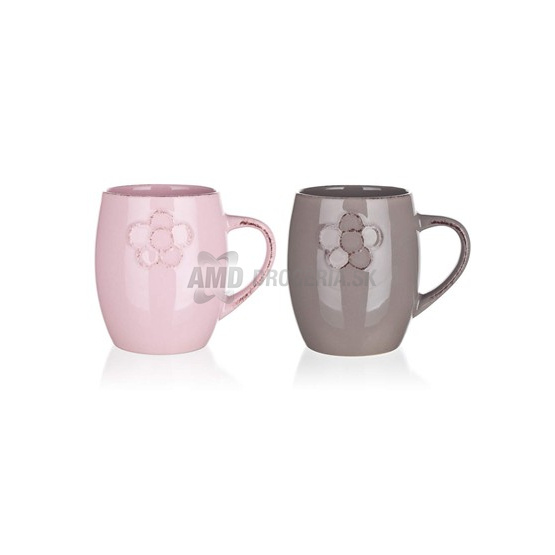 BANQUET HRNČEK FLOWER ASSORTED 400 ML