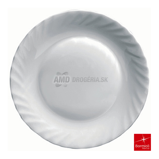 TANIER HLBOKÝ BIELY VLNKA 22,5 CM