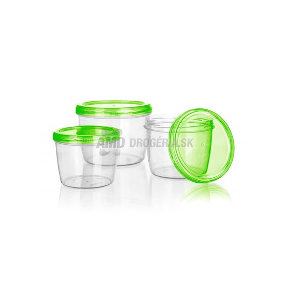 BANQUET SÚPRAVA PLASTOVÁ DÓZA ACASSA TRANSPARENTNÁ 600 ML / 880 ML/ 1180 ML