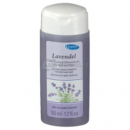 Kappus Levanduľa sprchový gél a šampón 2v1, 50 ml