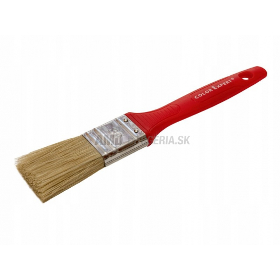 Color Expert Plochý štetec s červenou rukoväťou 30 mm
