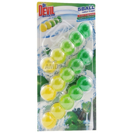 DR.DEVIL WC BLOK BICOLOR NATUR 3 KS