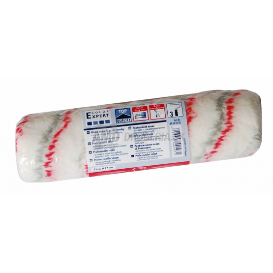 VALEC 25CM/47MM PA 21 ČERVENO ŠEDÝ PRUH