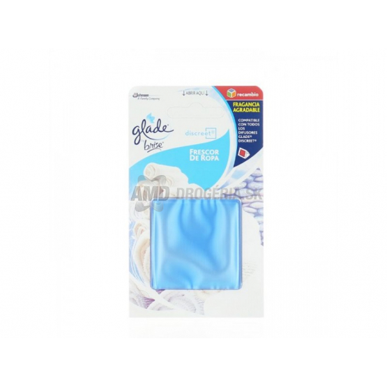 GLADE DISCREET NÁHRADNÁ NÁPLŇ DUO SVIEŽE PRÁDLO 2x8G