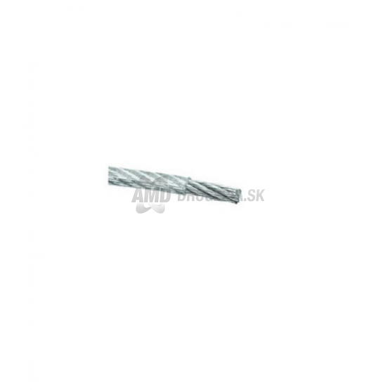 Oceľové lano pozinkované v PVC obale, 2/3 mm, 200 m