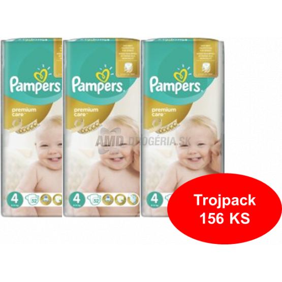 PAMPERS PREMIUM CARE 4 156 KS