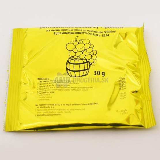 BORKEN DVOJSIRIČITAN DRASELNÝ 30 G