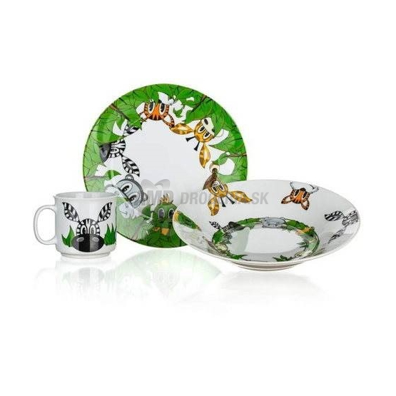 DETSKÁ SADA KAMARÁTI Z DŽUNGLE 3-DIELNA 