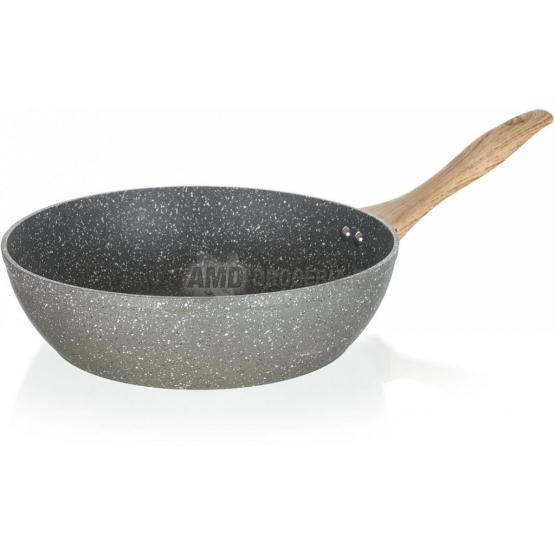PANVICA WOK NATURAL STONE 28 CM
