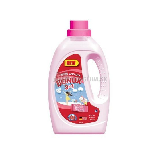 BONUX PRACÍ GÉL AUSTRALIAN WOOL 20 PD 