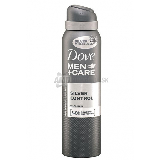 DOVE DEODORANT MEN SILVER 150 ML 
