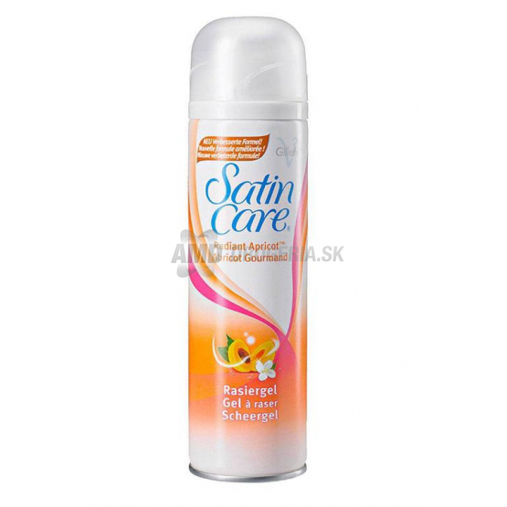 GILLETTE SATIN CARE GÉL APRICOT 200 ML