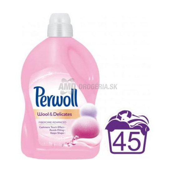 PERWOLL PRACÍ GÉL WOOL 45 PD