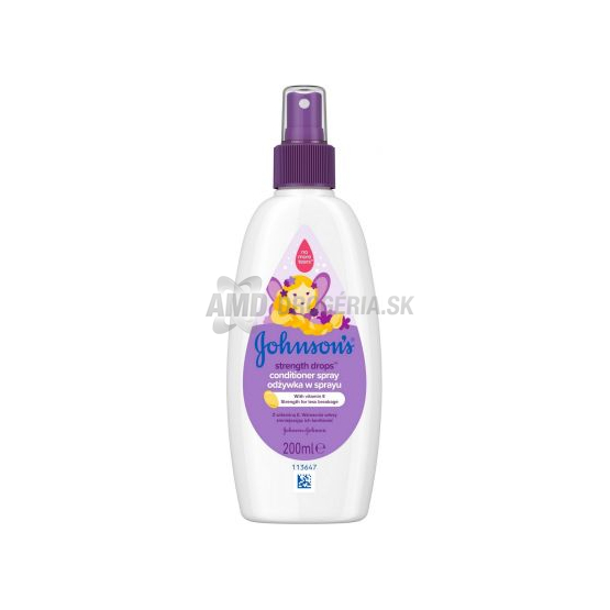 JOHNSONS BABY BALZAM SPRAY STRENGHT DROPS 200ML