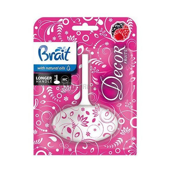 BRAIT WC BLOK DEKOR FRUIT 40 G 
