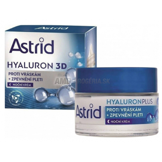 ASTRID KRÉM HYALURON 50 ML 3D NOČNÝ