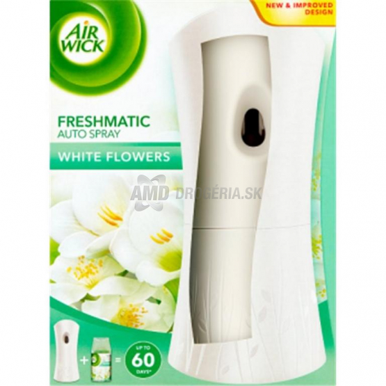 AIR WICK FRESHMATIC STROJČEK WHITE FLOWERS 250 ML