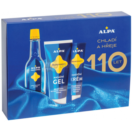 KAZETA ALPA FRANCOVKA- FRANCOVKA 60ML + FRANCOVKA GÉL 100ML + FRANCOVKA KRÉM 40G