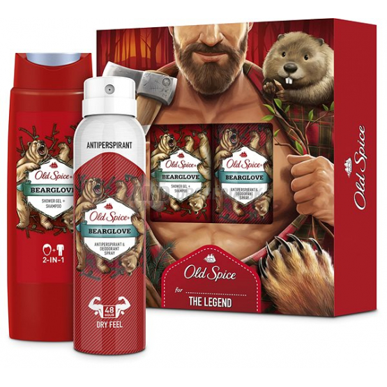 PÁNSKA DARČEKOVÁ KAZETA OLD SPICE BEAR X19