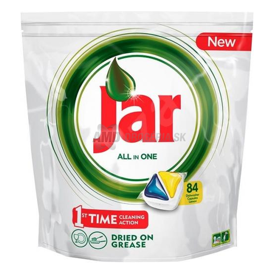 JAR TABLETY DO UMÝVAČKY RIADU YELLOW 84 KS 