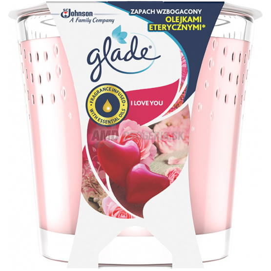 GLADE SVIEČKA I LOVE YOU 129 G
