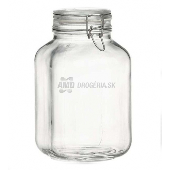 DÓZA FIDO SKLO 3 L HERMETICKÁ