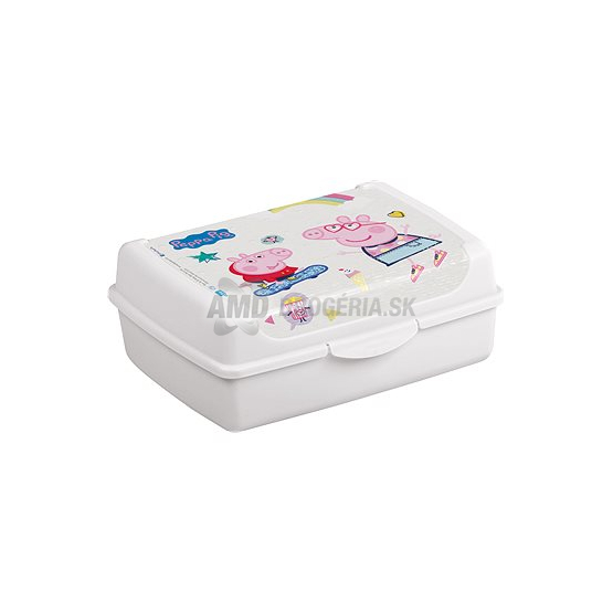 DÓZA NA DESIATU UMELOHMOTNÁ 17 X 13 X 7 CM PEPA PIG