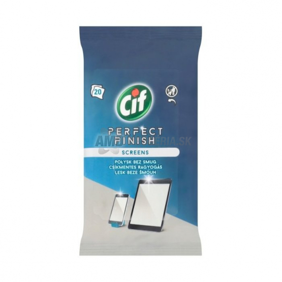 CIF VLHČENÉ UTIERKY NA OBRAZOVKY 20 KS 