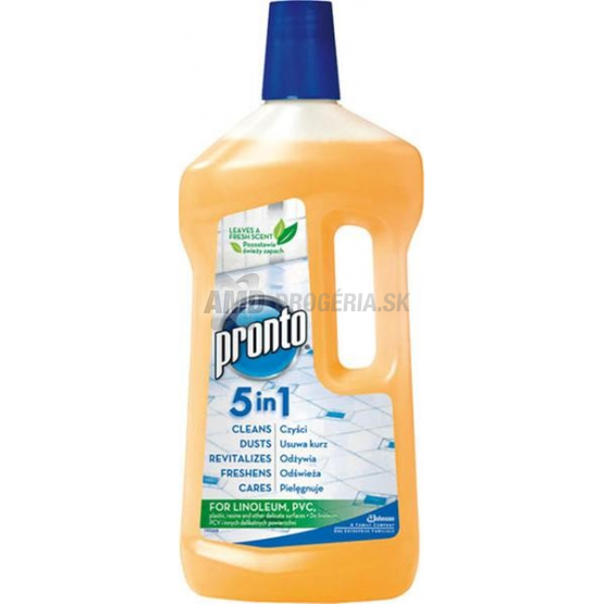 PRONTO MYDLOVÝ ČISTIČ NA LINOLEUM A PVC 750 ML