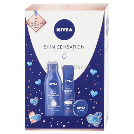 DÁMSKA DARČEKOVÁ KAZETA NIVEA X19 BODY MILK